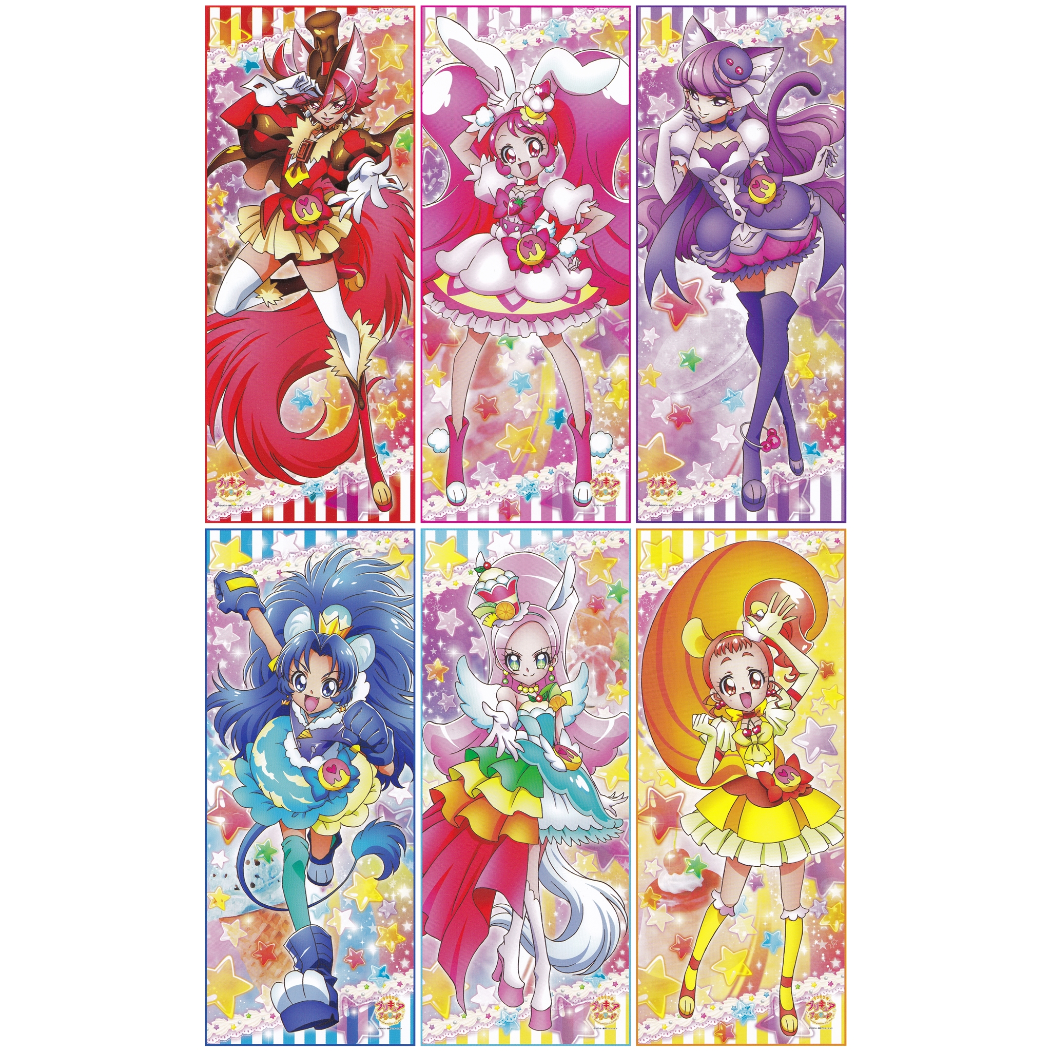 キラキラプリキュアアラモード 等身大タペストリー キュアマカロン プリキュアのお店happytogether